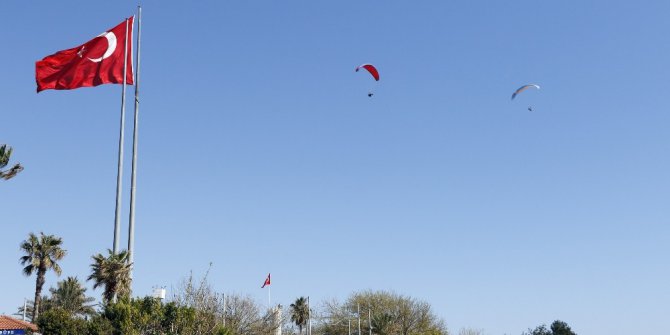 Antalya’da yamaç paraşütü ve paramotor hava araçlarına sınırlama getirildi