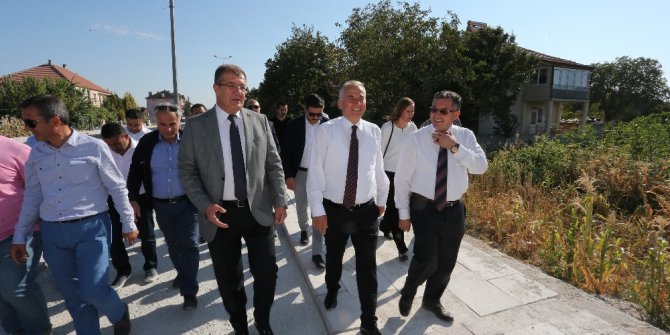 Denizli Büyükşehir’in ilçelerdeki çalışmaları sürüyor