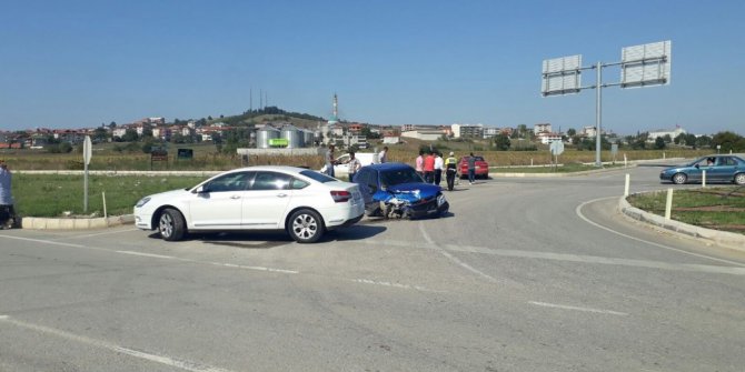Sakarya’da trafik kazası: 1 yaralı