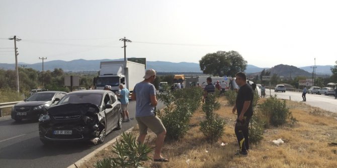 Ölüm yolunda kaza: 1 yaralı