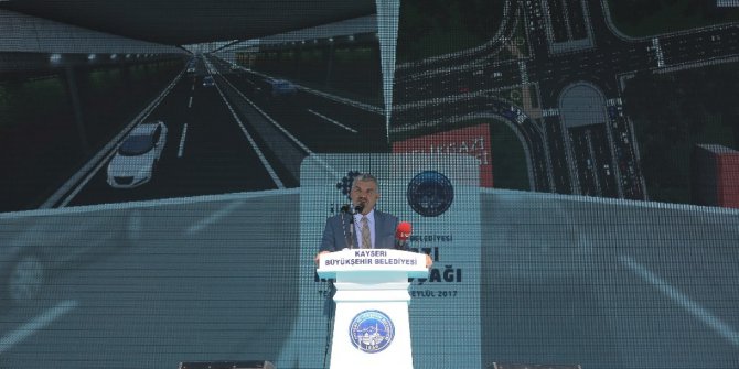 Melikgazi Katlı Kavşağı’nın temeli atıldı