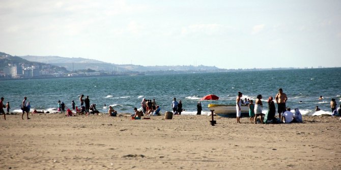 Samsun’da Eylül’de deniz keyfi