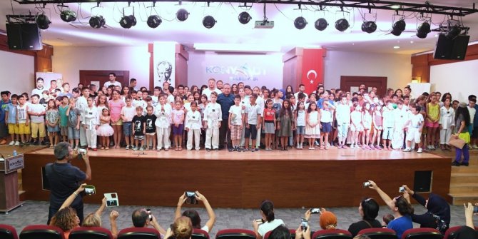 Konyaaltı Yaz Okulu sona erdi