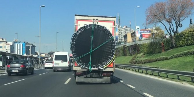 İstanbul’da ilginç görüntüler