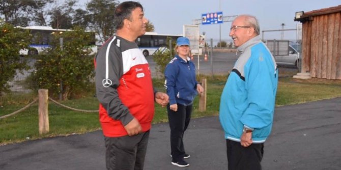 Başkan Albayrak, sabah sporunu Çorlu’da yaptı