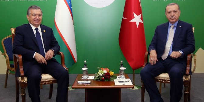 Cumhurbaşkanı Erdoğan, Bangladeş ve Özbekistan Cumhurbaşkanları ile görüştü