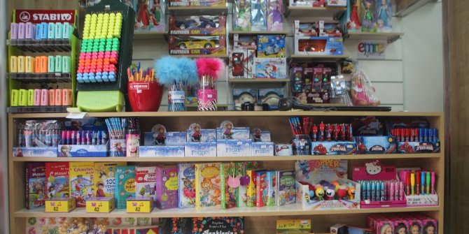 Kırtasiye sektöründe yoğunluk başladı