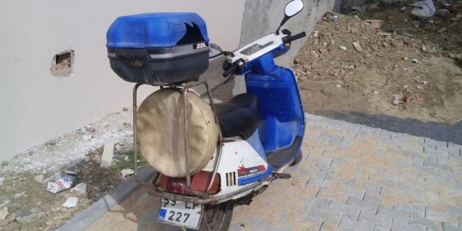 Zabıtanın Çalınan Motosikletini Polis Buldu