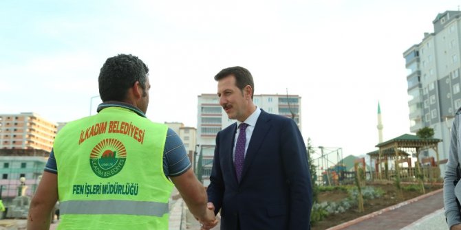 İlkadım’da cadde ve sokaklar güzelleşiyor