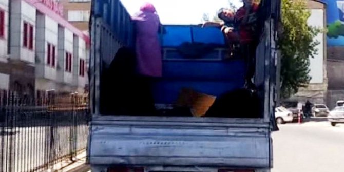 Suriyeli ailenin tehlikeli yolcuğu