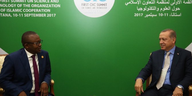 Cumhurbaşkanı Erdoğan, Gine-Bissau Başbakanı Embalo’yu kabul etti