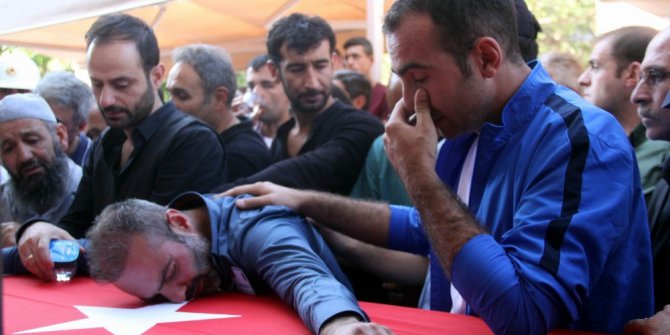 Şehit polis son yolculuğuna uğurlandı