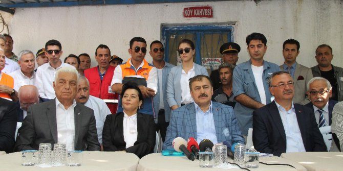 Bakan Eroğlu: “Devletimiz ve hükümetimiz güçlüdür, bu köyü yeniden var edeceğiz”