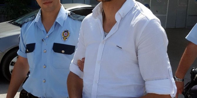 Otomobilden hırsızlık zanlısı yakalandı