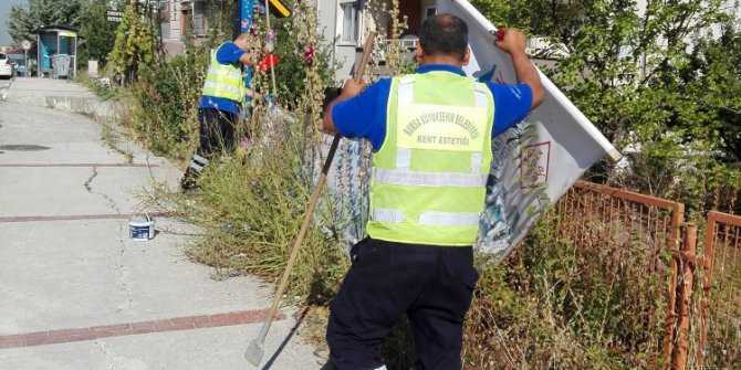 Bursa’da tabela kirliliğine geçit yok