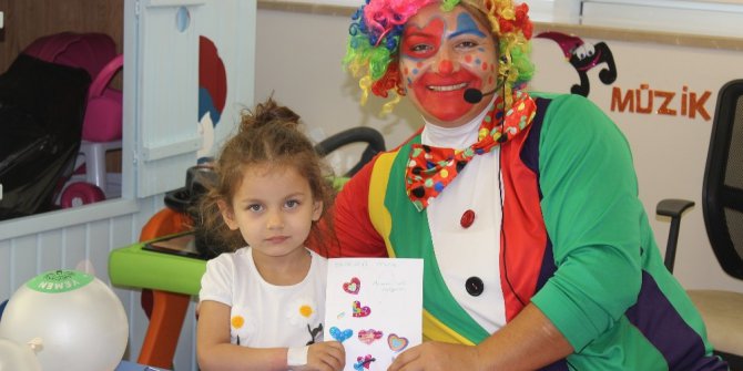 Hasta miniklere moral veren etkinlik