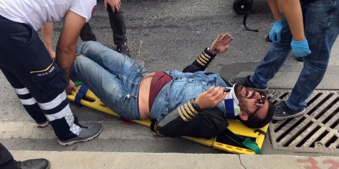 Kazada yaralanan sürücüden “Ne kadar cahil şoför var” tepkisi