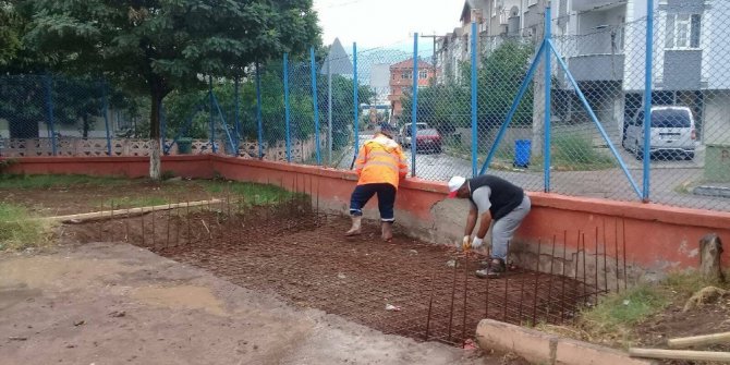 Körfez’de okulların eksikleri gideriliyor