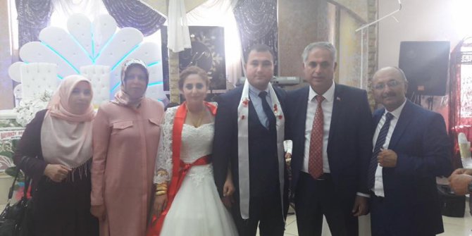 Başkan Yaman, ailelerin mutluluklarına ortak oldu