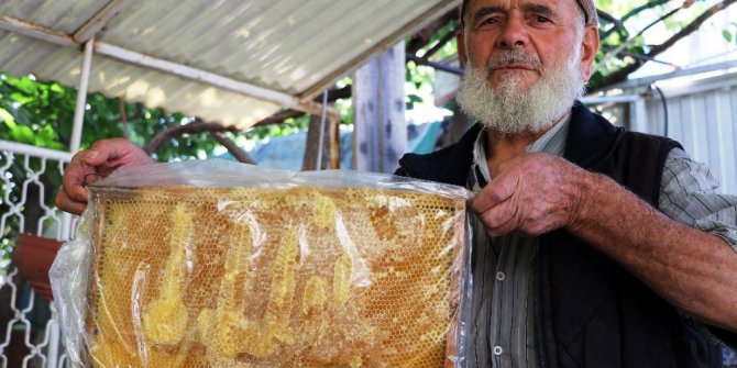 Bal peteğinde şaşırtan figür