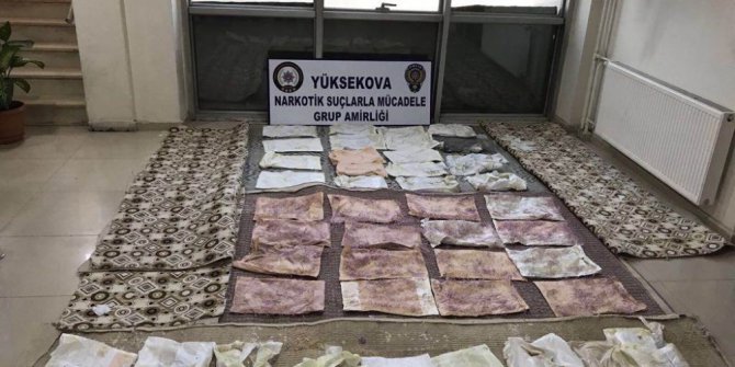 Kargo aracında 14 kilo 795 gram eroin ele geçirildi