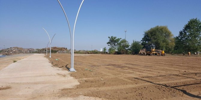 Başiskele çevre düzenlemeleri devam ediyor