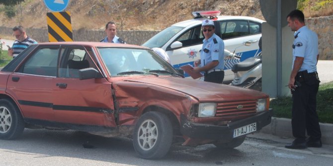 Bilecik’te trafik kazası : 2 yaralı