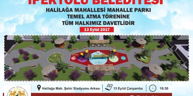 İpekyolu Belediyesinden bir park müjdesi daha