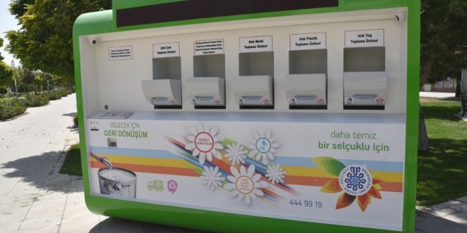 Selçuklu Belediyesi geri dönüşümle 6 ayda 60 bin ağaç kurtardı