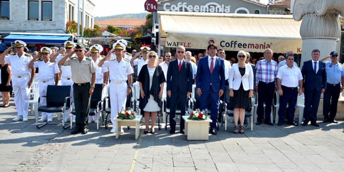 Foça’nın kurtuluşunun yıldönümü törenlerle kutlandı