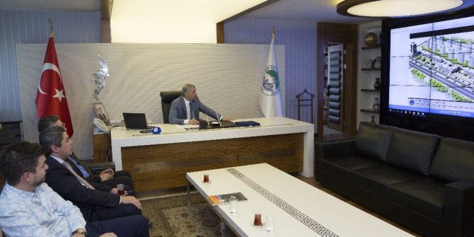 12. Bölge Kayseri Eczacı Odası Başkanı Ulutaş ve Yönetimi, Başkan Çelik’i Ziyaret Etti