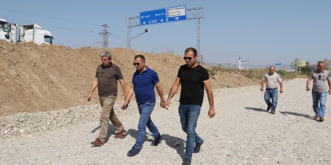 Alaşehir’deki çalışmalar yerinde incelendi