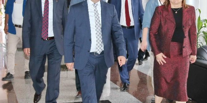 Şahin’den Gaün Rektörü Prof. Dr. Gür’e Ziyaret