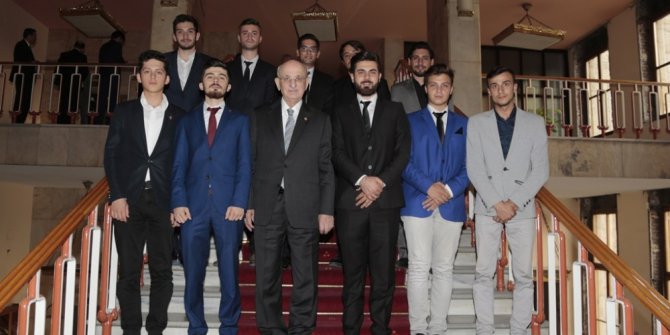 MTTB Sakarya’dan, TBMM Başkanı Kahraman’a ziyaret