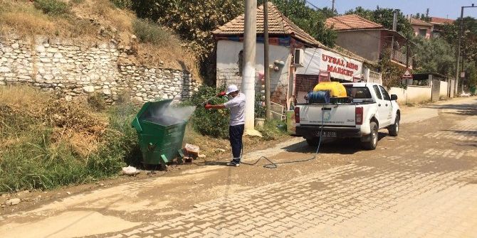 Turgutlu’da İlaçlama Çalışmaları Sürüyor