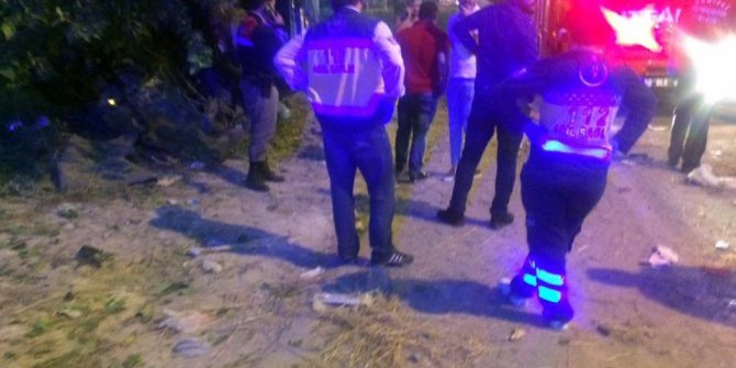 Otomobil elektrik direğine çarptı: 1 ölü