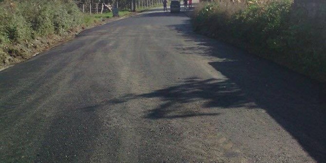 Akçakoca’da asfalt çalışmaları sürüyor