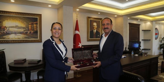 Başkan Duruay’dan Gölbaşı Kaymakamı Bilgihan’a hayırlı olsun ziyareti