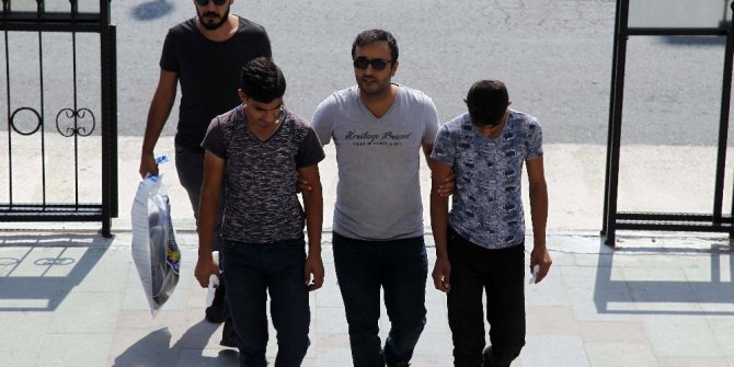 Ayakkabı hırsızları yakalandı