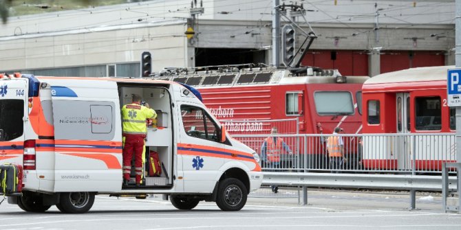 İsviçre’de tren kazası: 30 yaralı