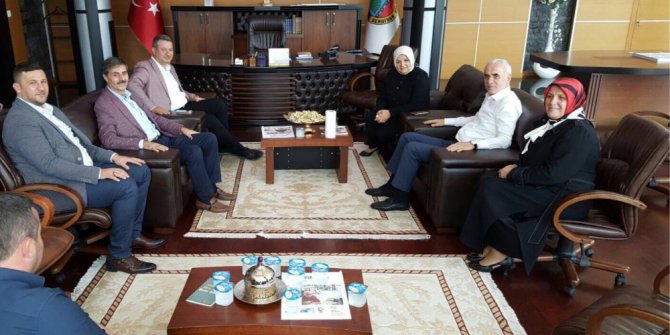 Temayül yoklaması sonrası Başkan Alemdar’a ziyaret