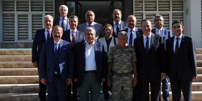 GSO heyetinden Emniyet Müdürü ve Jandarma Komutanına ziyaret