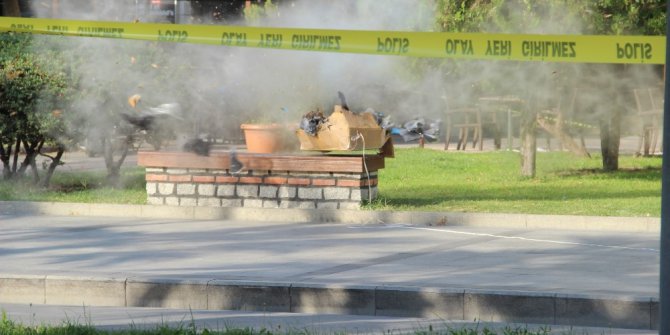 Çanakkale’de şüpheli koli alarmı