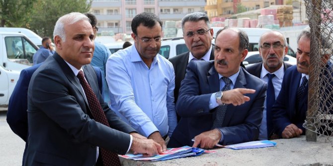 Vali Zorluoğlu, mega proje alanlarını inceledi
