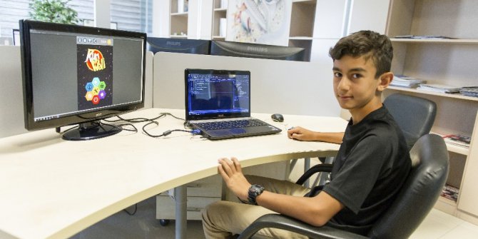 13 yaşında oyun hazırladı: Hedefi 1 milyon kişiye ulaşmak