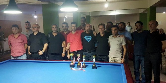 Sorgun’da bilardo şampiyonası düzenlendi