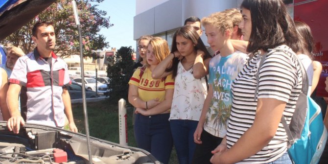 EÇEV’Lİ gençler hibrit teknolojisi ile tanıştı