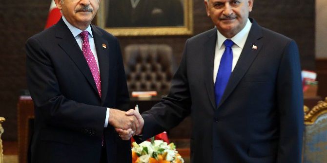 Başbakan Yıldırım-kılıçdaroğlu Görüşmesi Sona Erdi