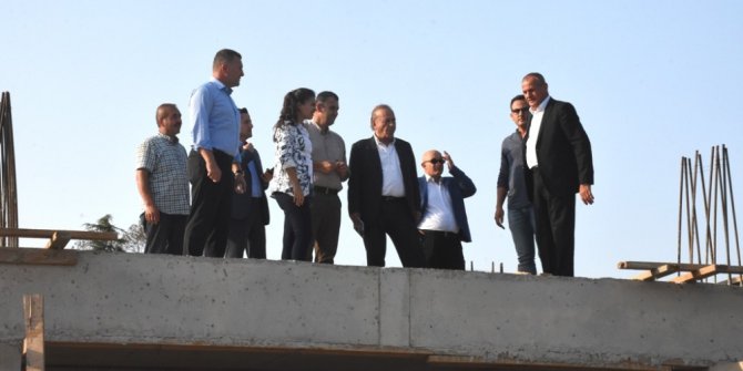 Düzce Belediyesi Gasilhane inşaatı devam ediyor