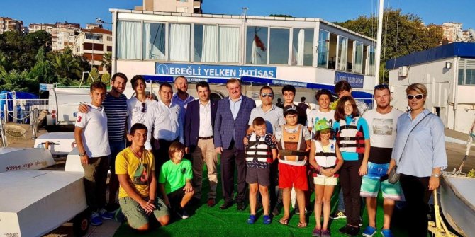 Çaturoğlu ile Çakır’dan Kdz. Ereğli Yelken Kulübü’ne destek